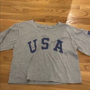 shein usa cropped top